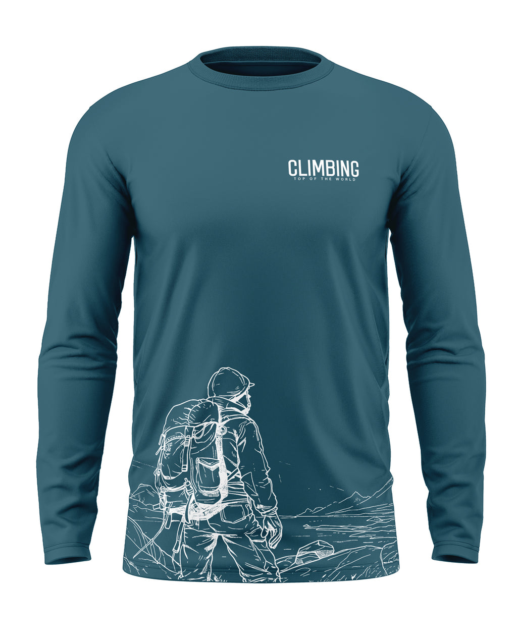 Climbing Cotton Full Sleeve T-shirt