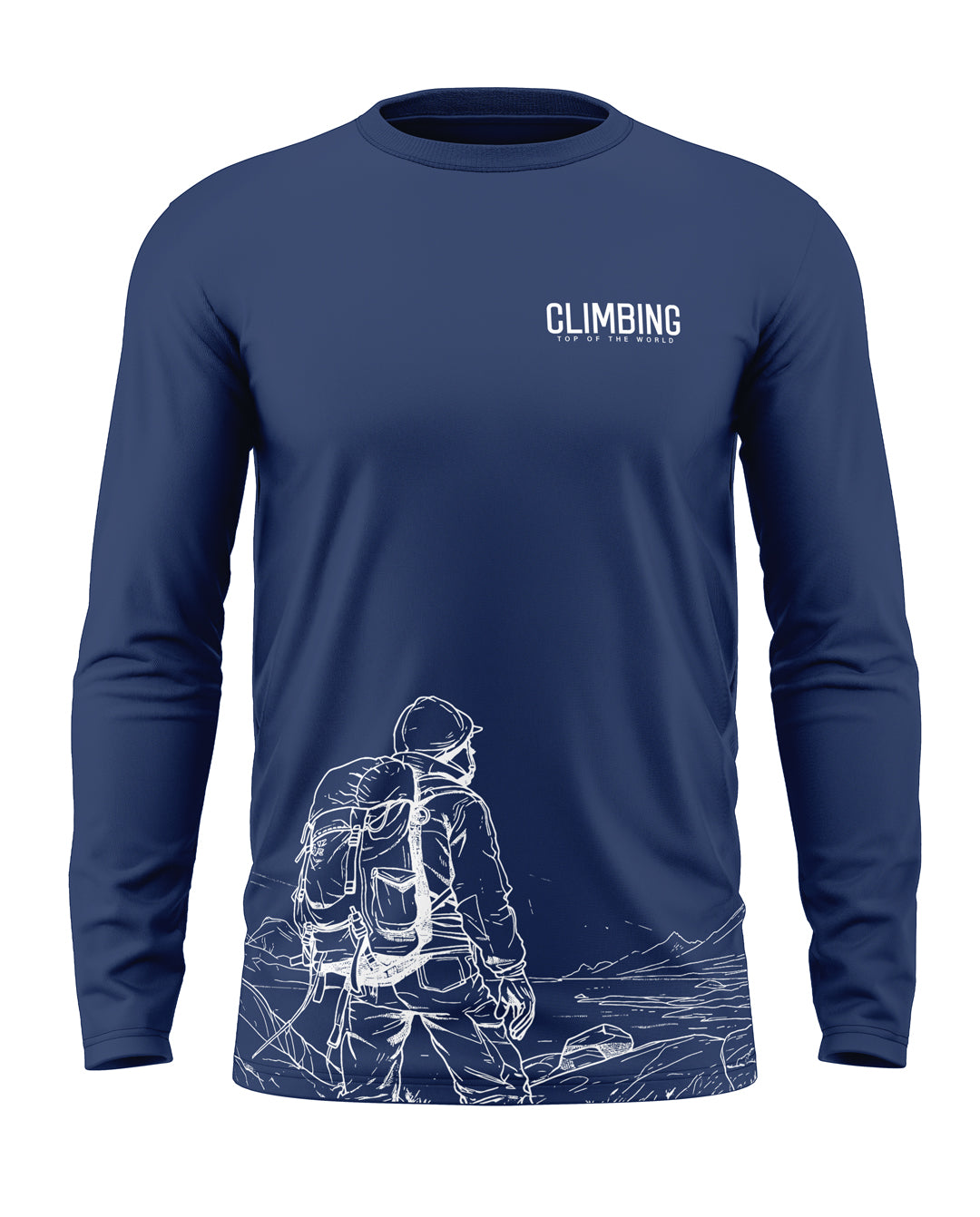 Climbing Cotton Full Sleeve T-shirt
