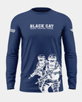 Black Cat Cotton Full Sleeve T-shirt