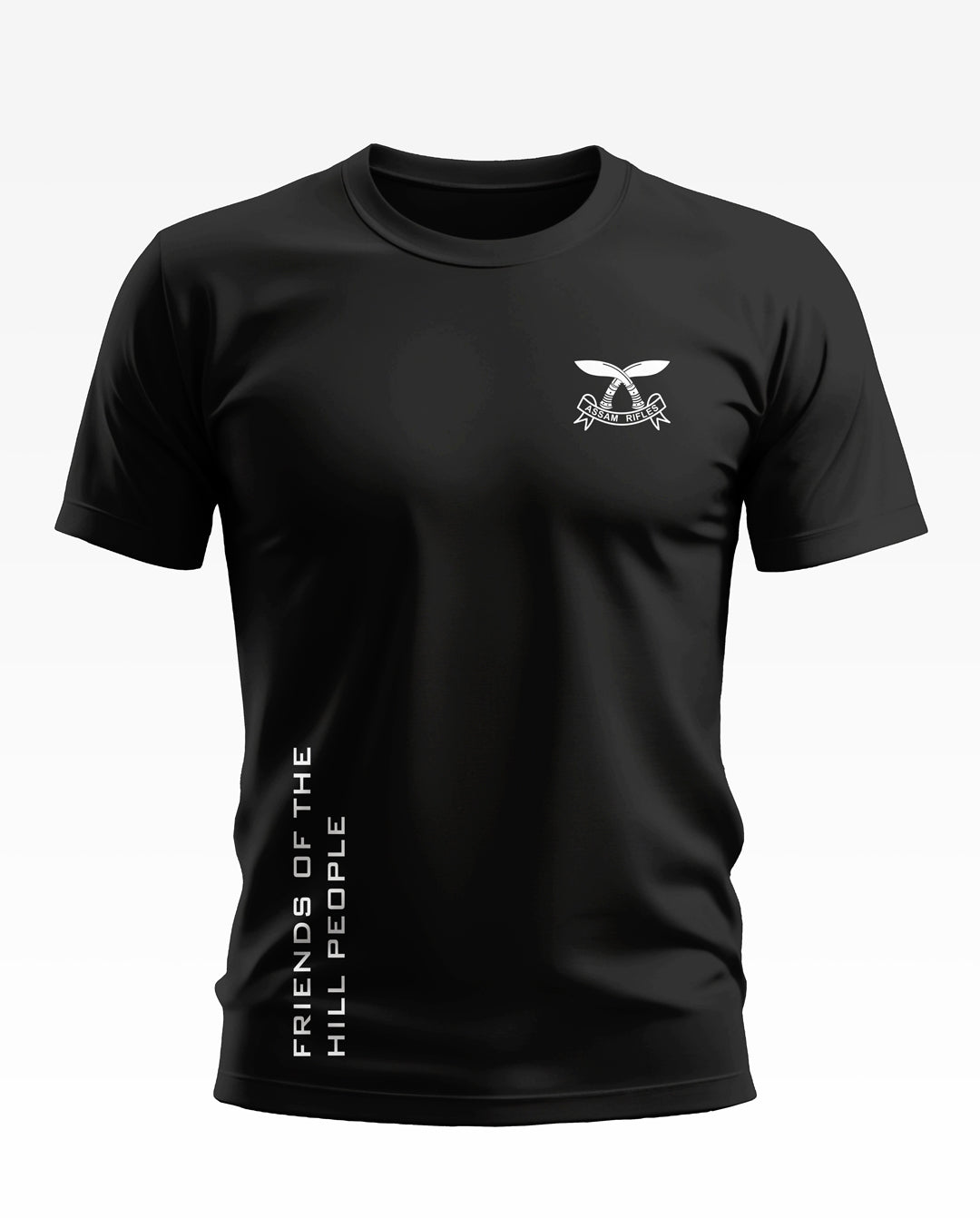 Assam Rifles Friends Of The Hill Soft Cotton T-shirt