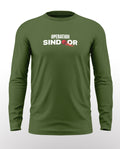 Operation Sindoor Cotton Full Sleeve T-shirt