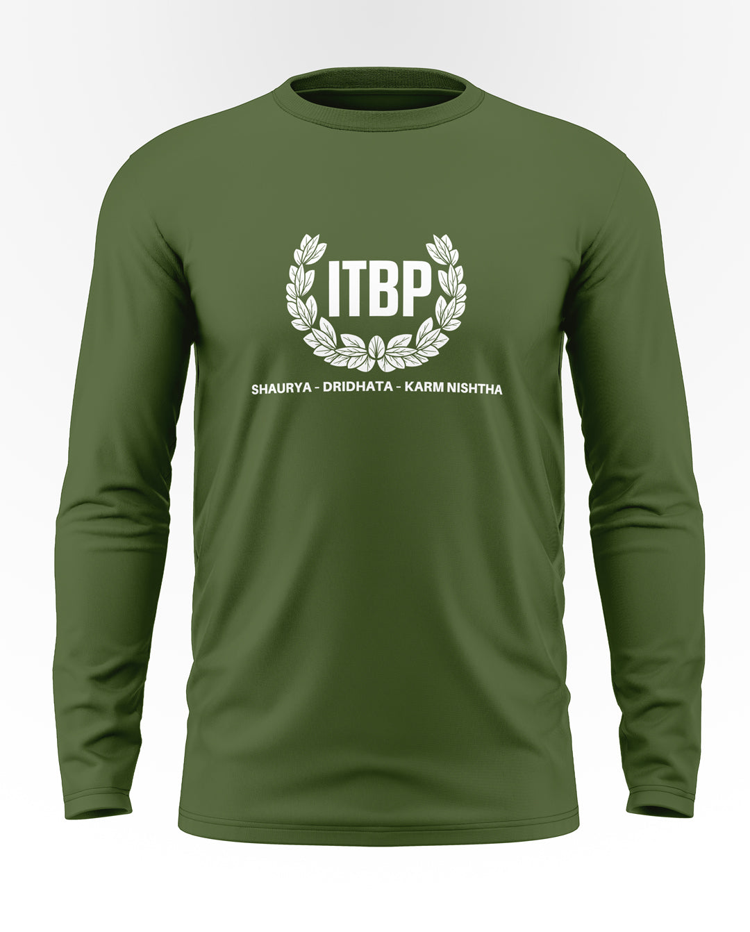 ITBP Cotton Full Sleeve T-shirt
