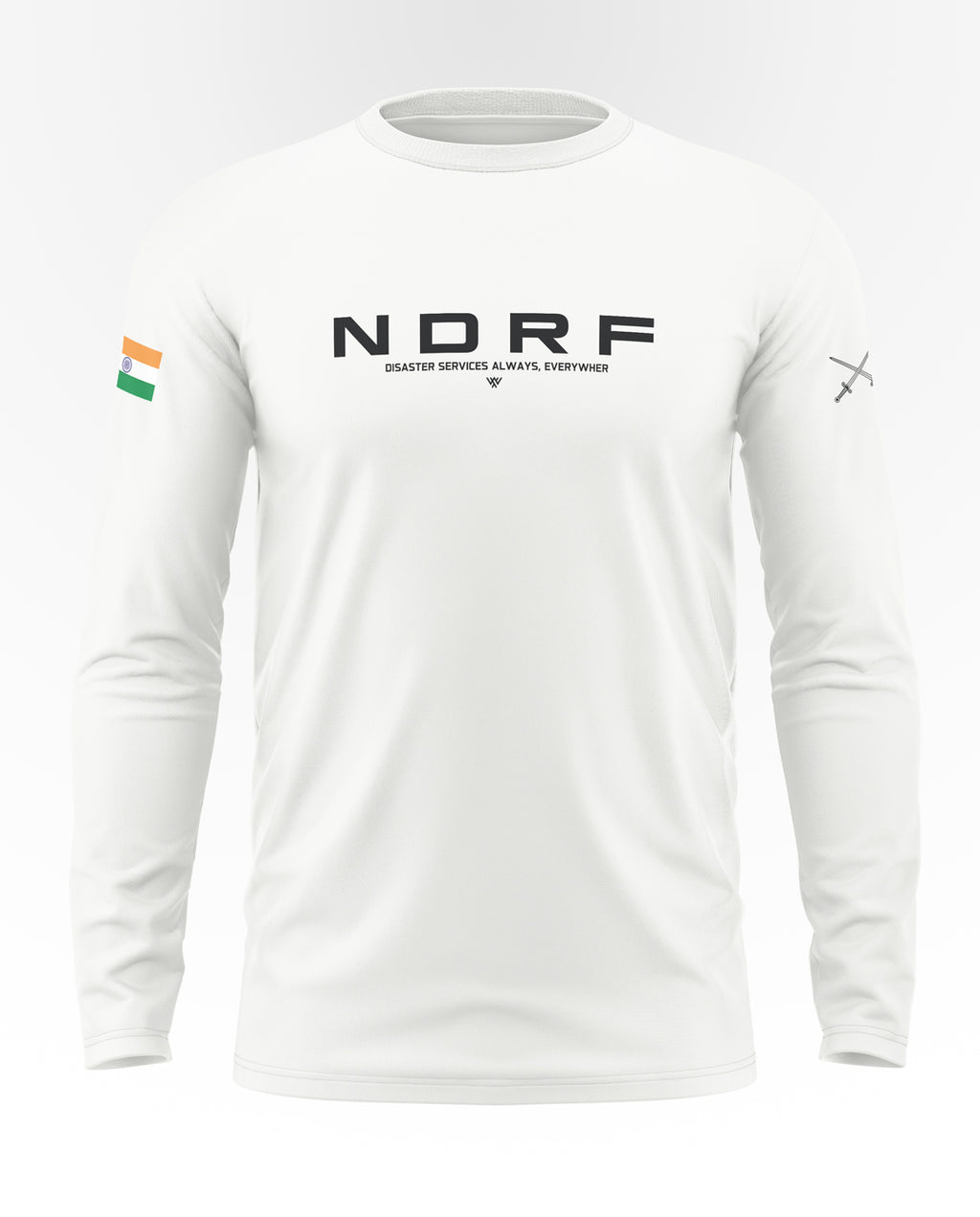 NDRF Cotton Full Sleeve T-shirt