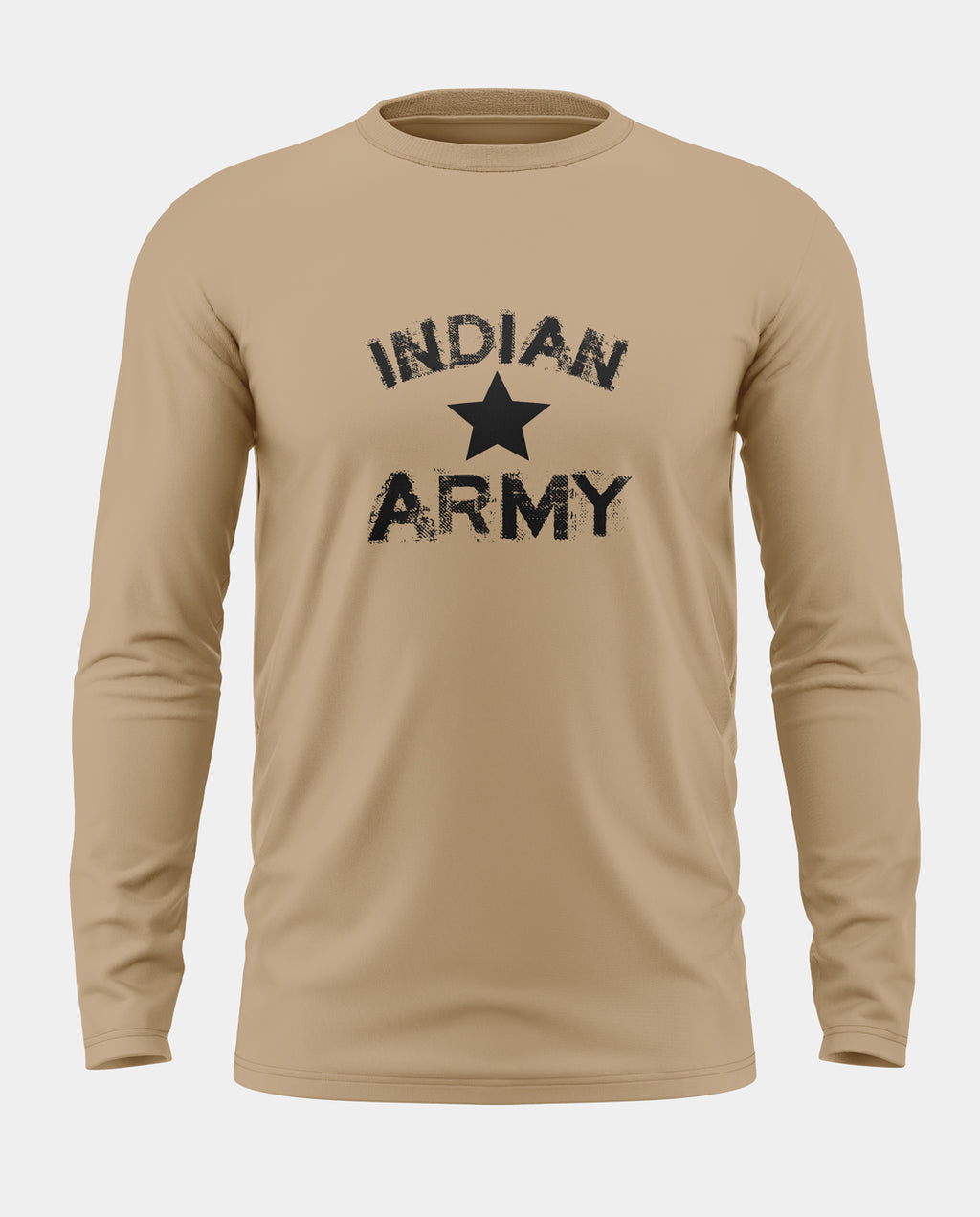 Indian Army Pride Cotton Full Sleeve T-shirt