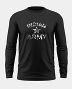 Indian Army Pride Cotton Full Sleeve T-shirt