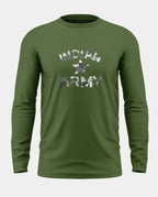 Indian Army Pride Cotton Full Sleeve T-shirt