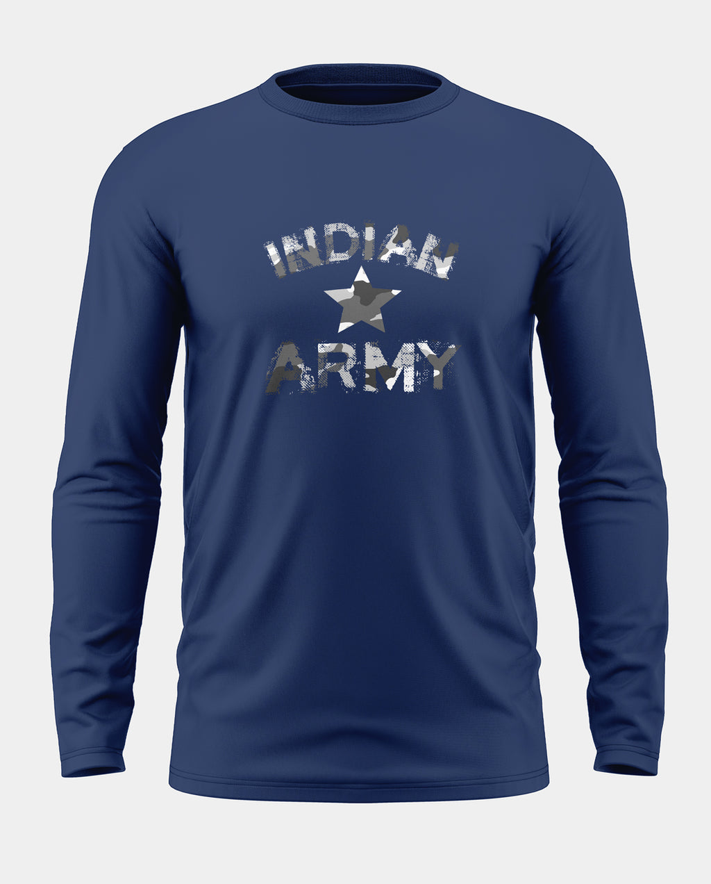Indian Army Pride Cotton Full Sleeve T-shirt