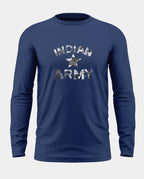 Indian Army Pride Cotton Full Sleeve T-shirt
