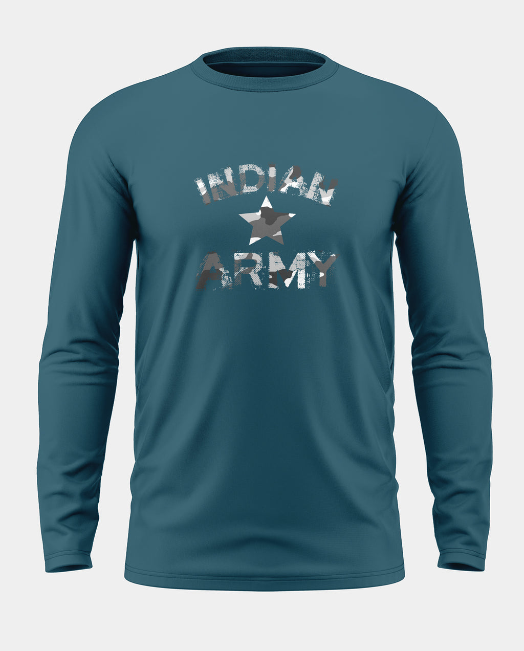 Indian Army Pride Cotton Full Sleeve T-shirt