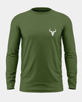 Deer Cotton Full Sleeve T-shirt
