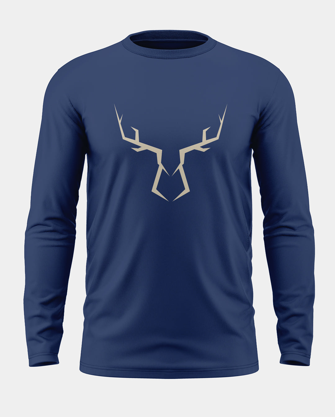 Deer Art Cotton Full Sleeve T-shirt
