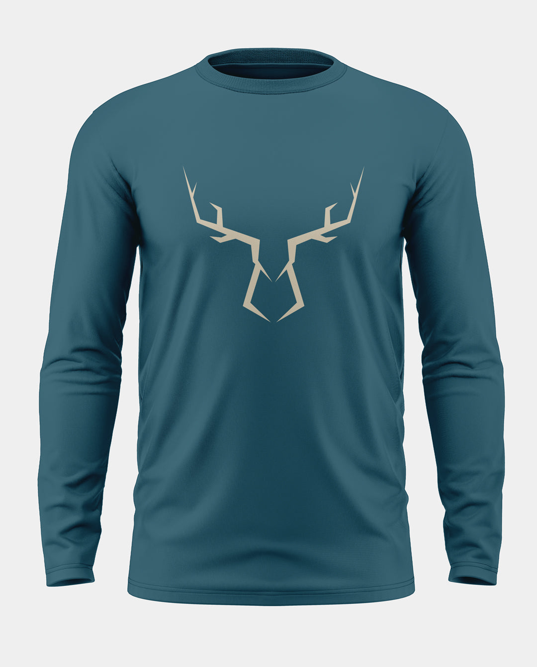 Deer Art Cotton Full Sleeve T-shirt