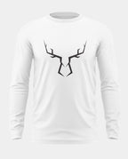 Deer Art Cotton Full Sleeve T-shirt