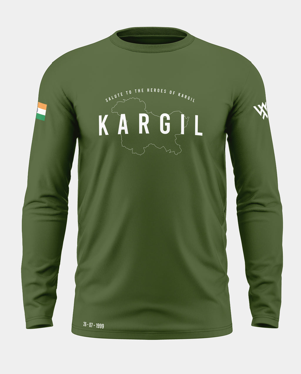 Kargil Cotton Full Sleeve T-shirt