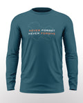 Never Forget Never Forgive Cotton Full Sleeve T-shirt