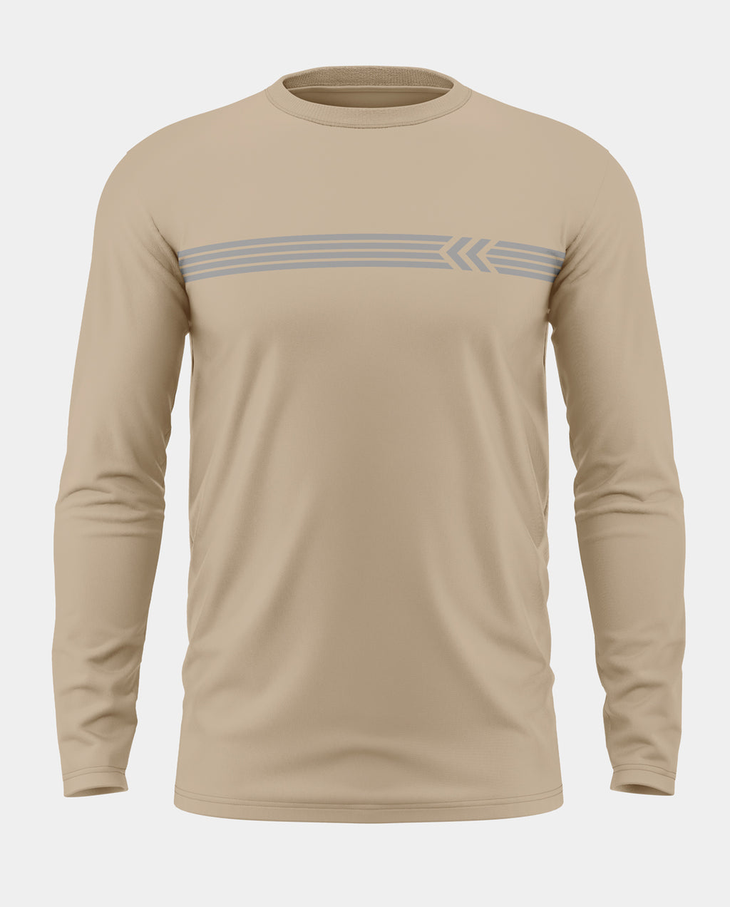 Stripe Patten Cotton Full Sleeve T-shirt