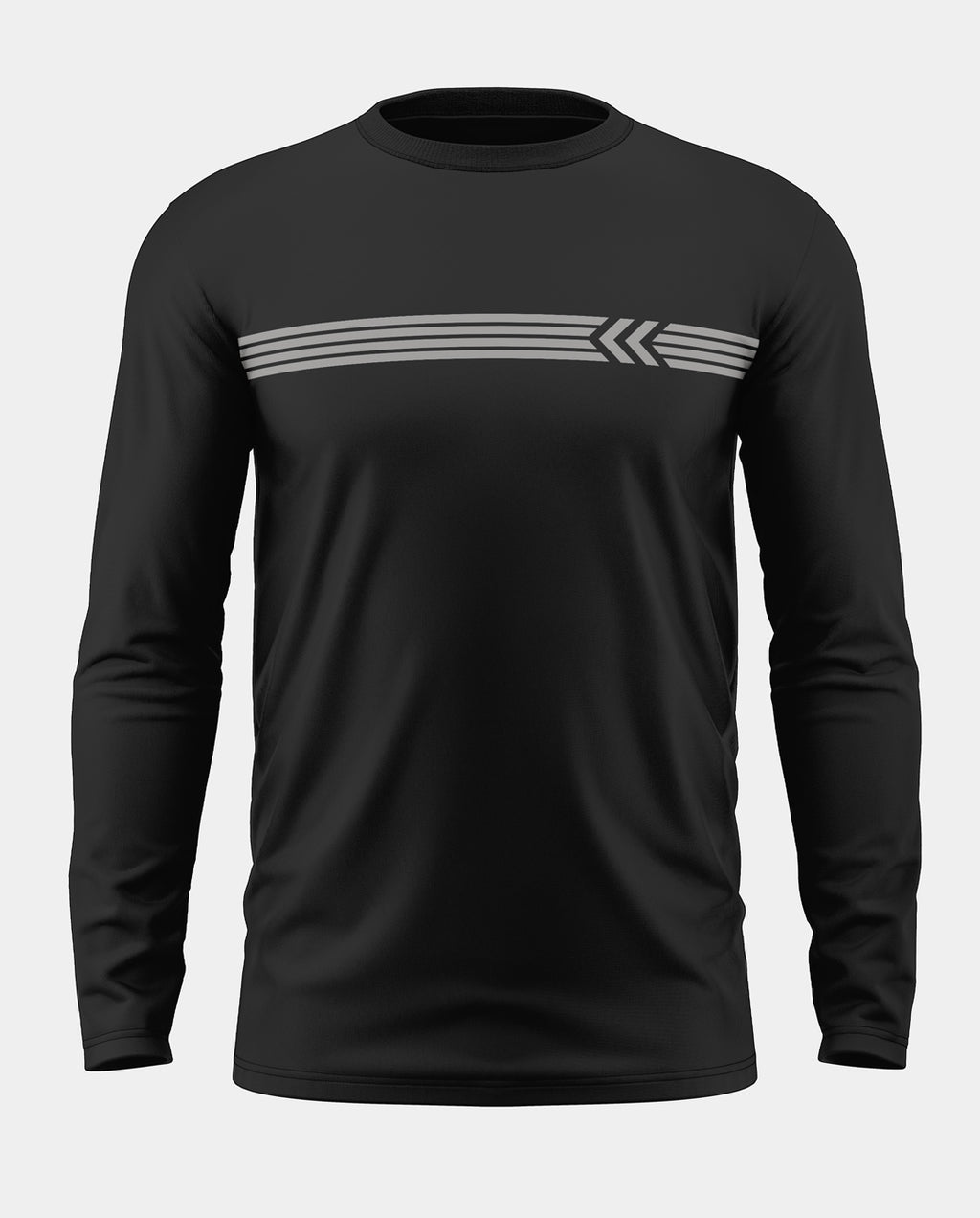 Stripe Patten Cotton Full Sleeve T-shirt