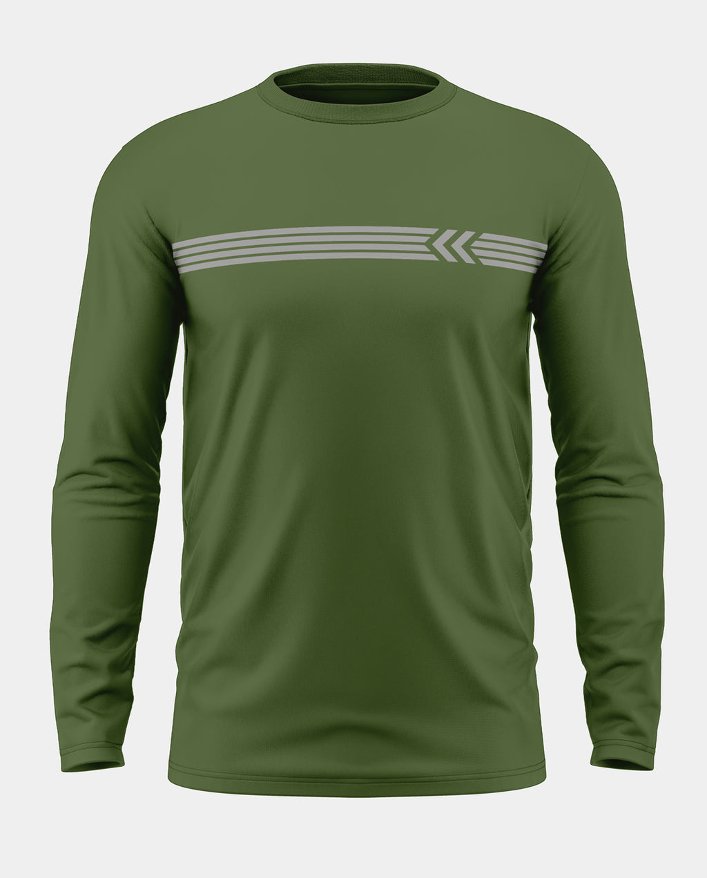 Stripe Patten Cotton Full Sleeve T-shirt