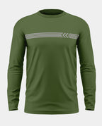 Stripe Patten Cotton Full Sleeve T-shirt