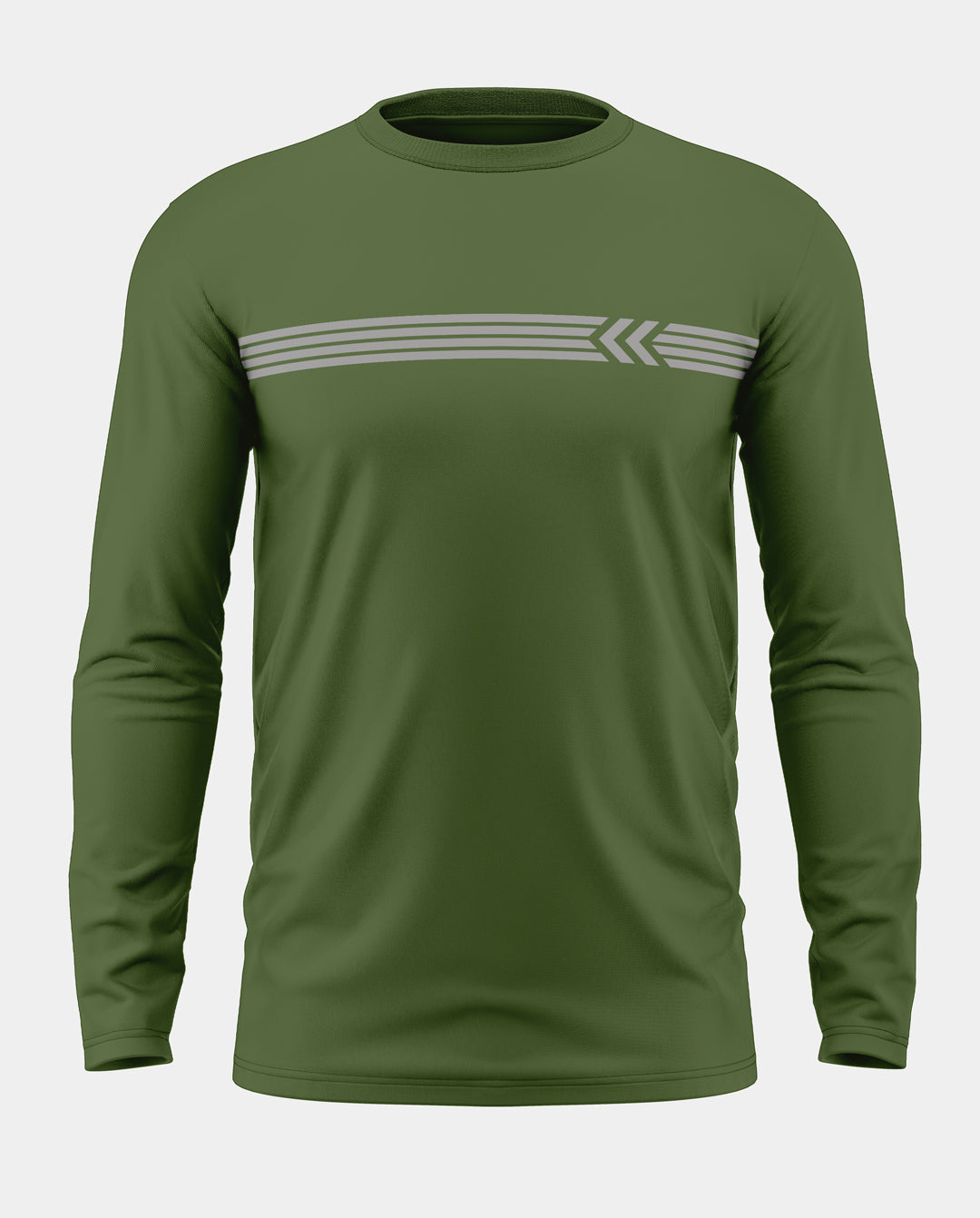 Stripe Patten Cotton Full Sleeve T-shirt