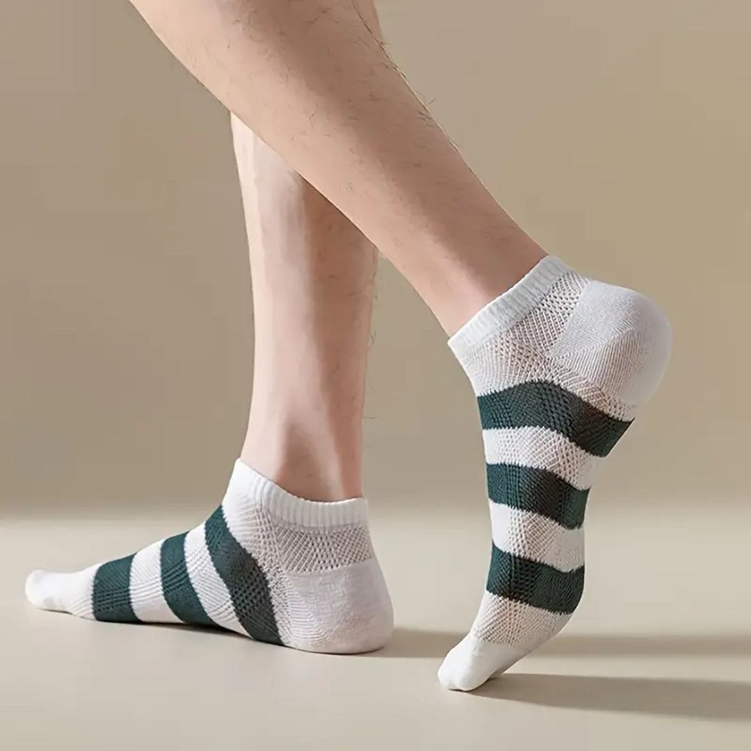 5-Pair Stripe Socks Combo
