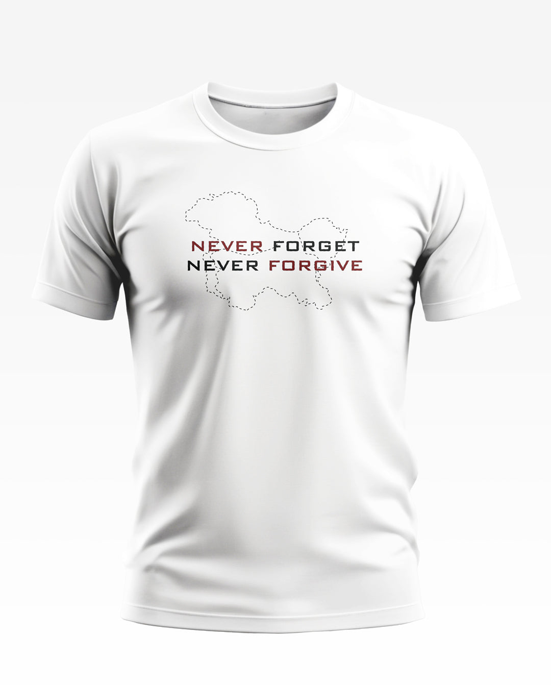 New Never forgat Never Forgive Soft Cotton T-shirt