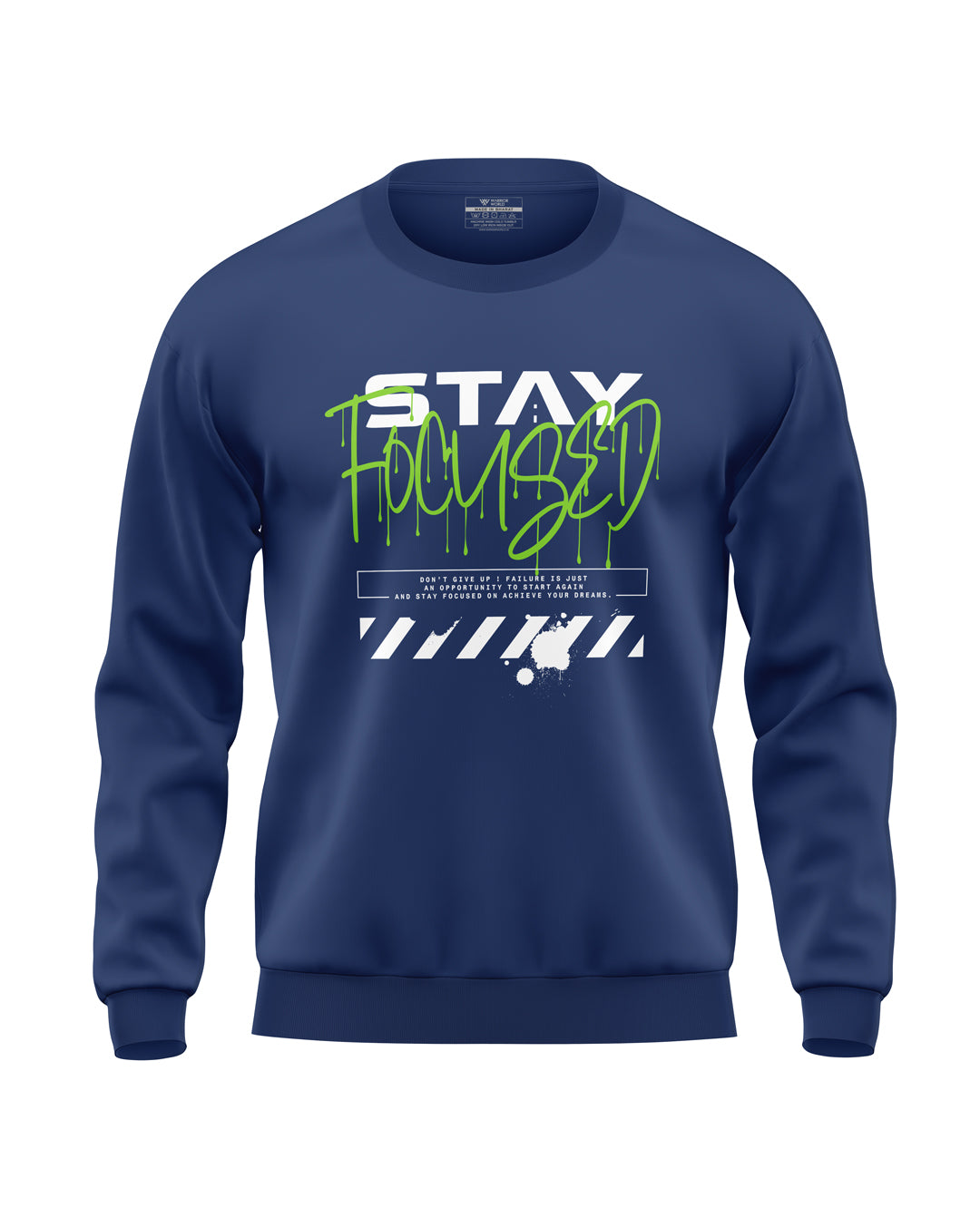 Stay Focused Soft Cotton Sweatshirt