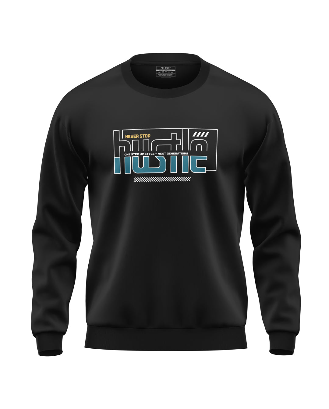 Never Stop Hustle Soft Cotton Sweatshirt