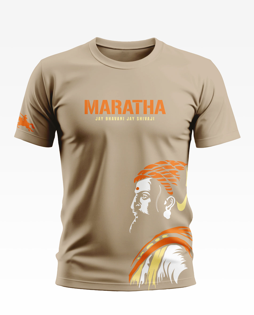 Jay Bhavani Jay Shivaji Soft Cotton T-shirt