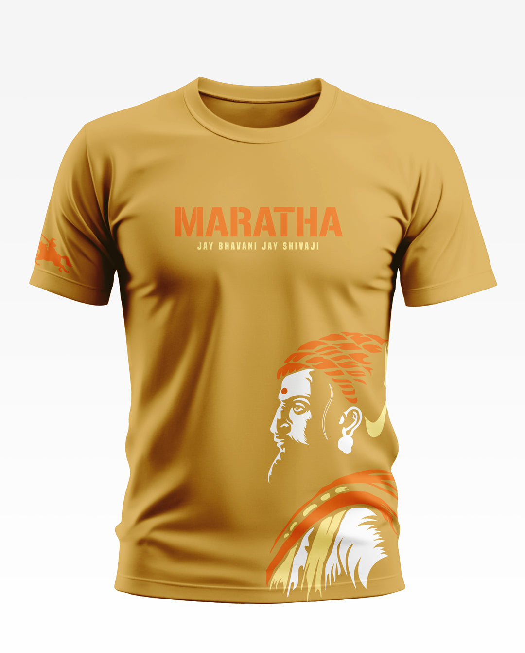 Jay Bhavani Jay Shivaji Soft Cotton T-shirt