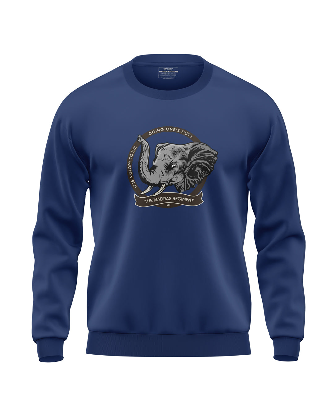Madras Regt Soft Cotton Sweatshirt