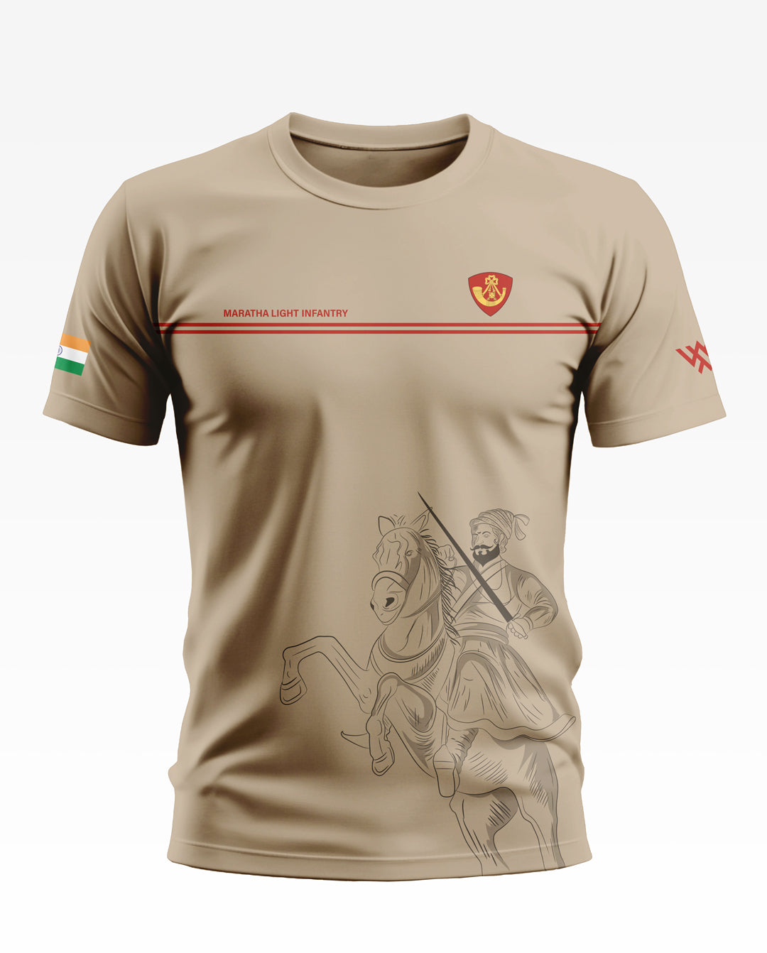 Maratha Light Infantry Soft Cotton T-shirt