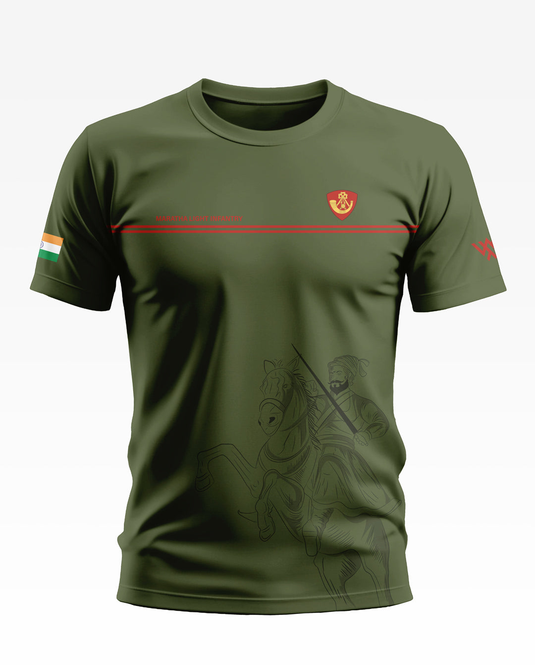 Maratha Light Infantry Soft Cotton T-shirt