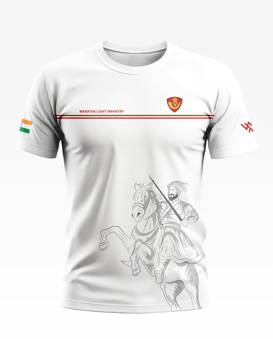 Maratha Light Infantry Soft Cotton T-shirt