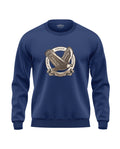 Sky With Falcon Soft Cotton Sweatshirt