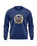 Sky With Falcon Soft Cotton Sweatshirt