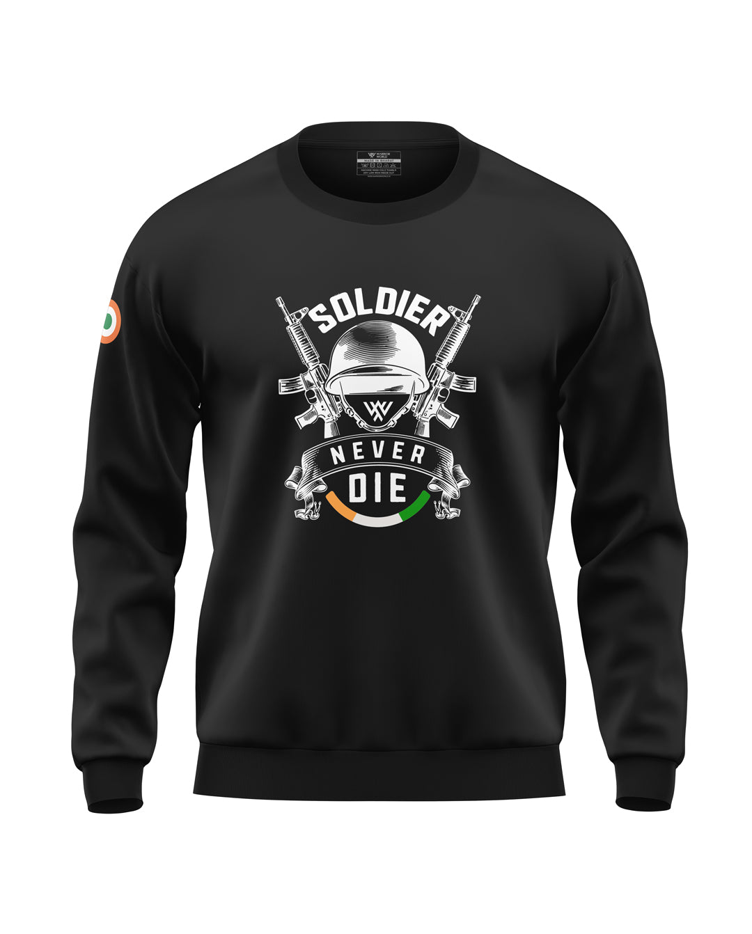 Soldier Never Die Soft Cotton Sweatshirt
