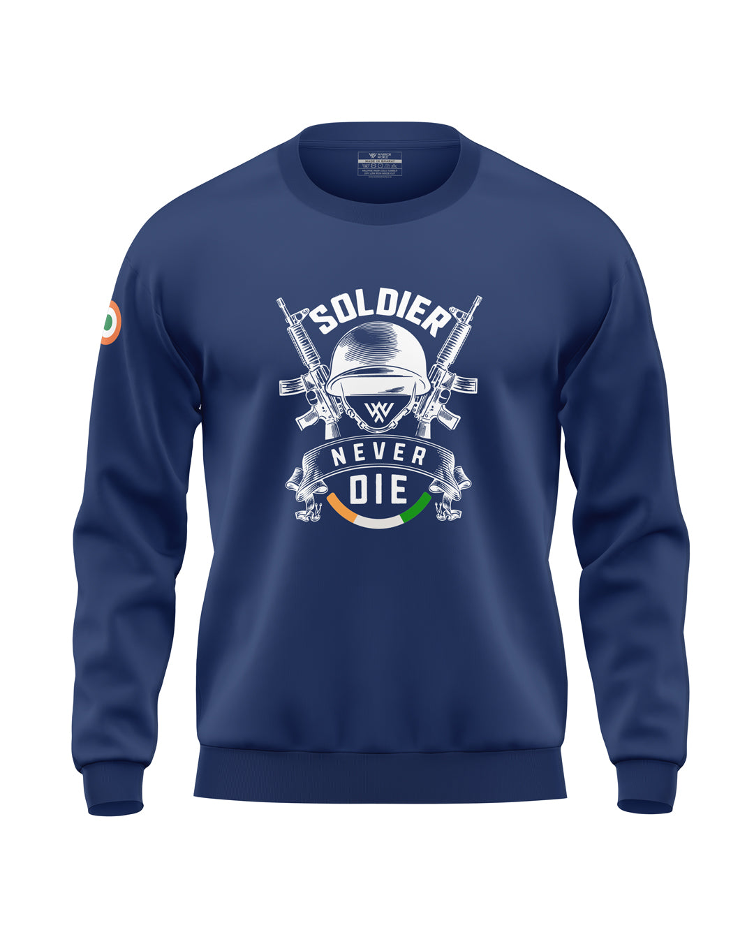 Soldier Never Die Soft Cotton Sweatshirt