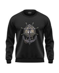Navy Anchor Soft Cotton Sweatshirt