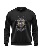 Navy Anchor Soft Cotton Sweatshirt