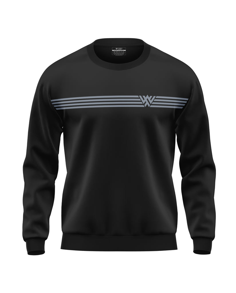 Warrior World Stripe Soft Cotton Sweatshirt