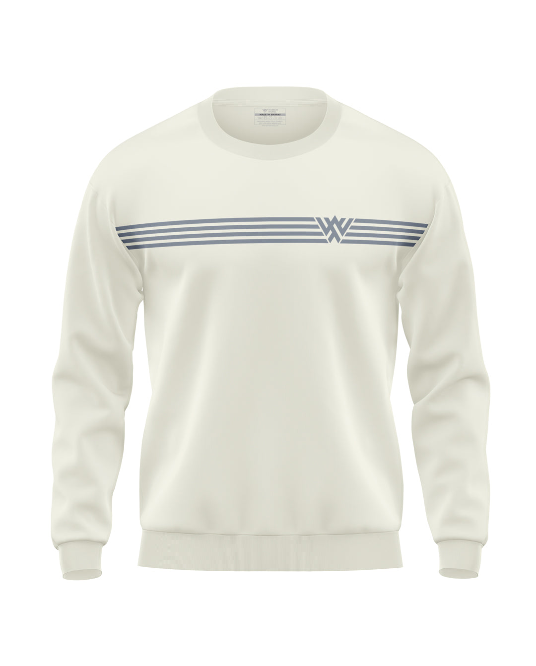 Warrior World Stripe Soft Cotton Sweatshirt