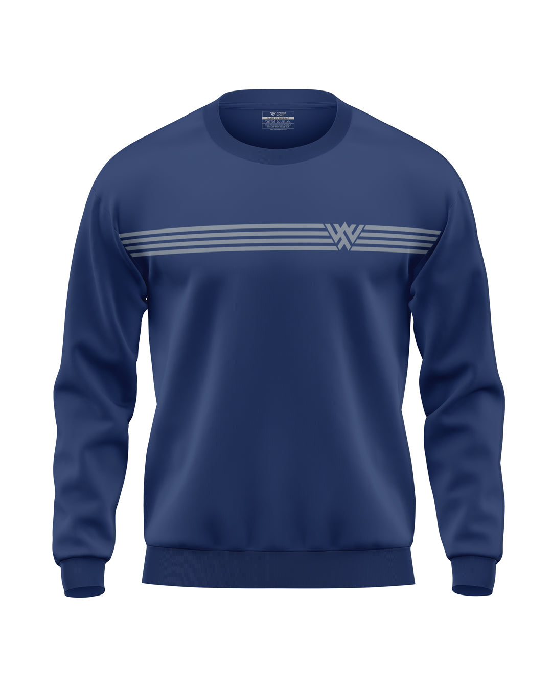 Warrior World Stripe Soft Cotton Sweatshirt