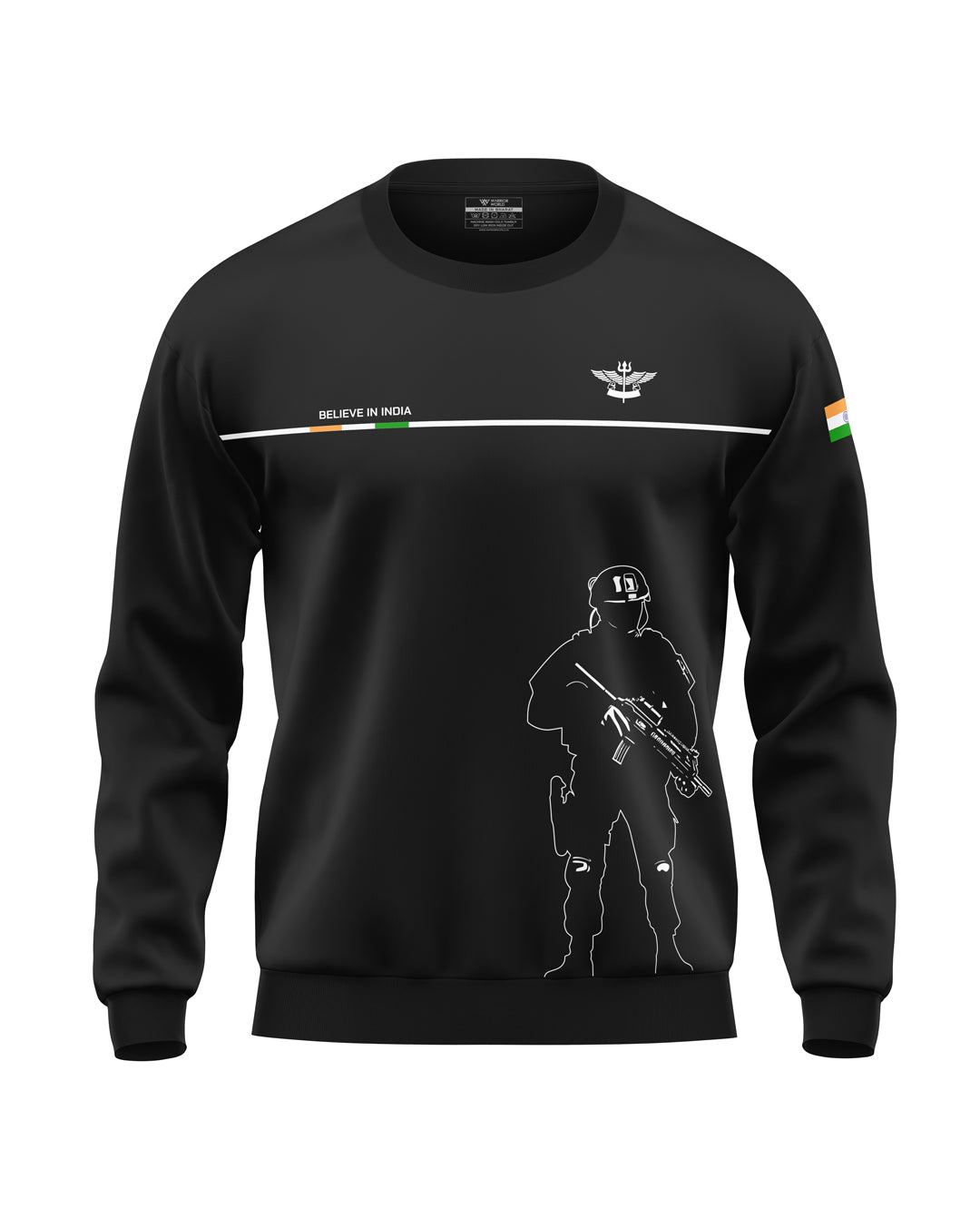 Believe In India Soft Cotton Sweatshirt