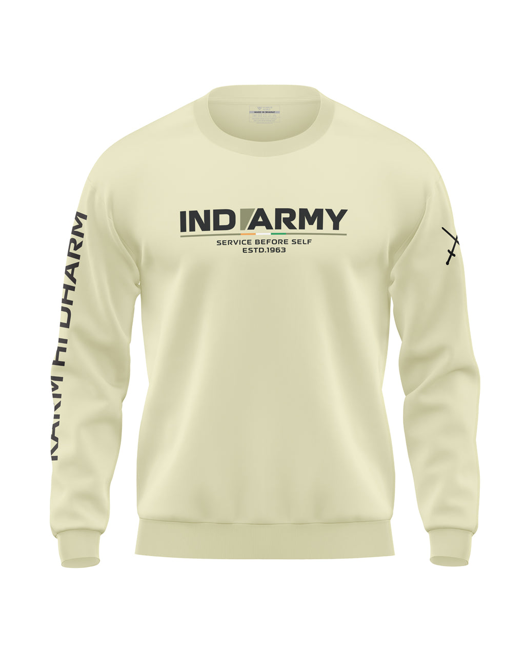 Ind Army Soft Cotton Sweatshirt