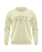 Navy Style Soft Cotton Sweatshirt