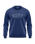 Navy Style Soft Cotton Sweatshirt
