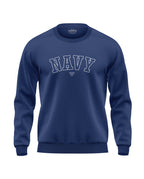 Navy Style Soft Cotton Sweatshirt