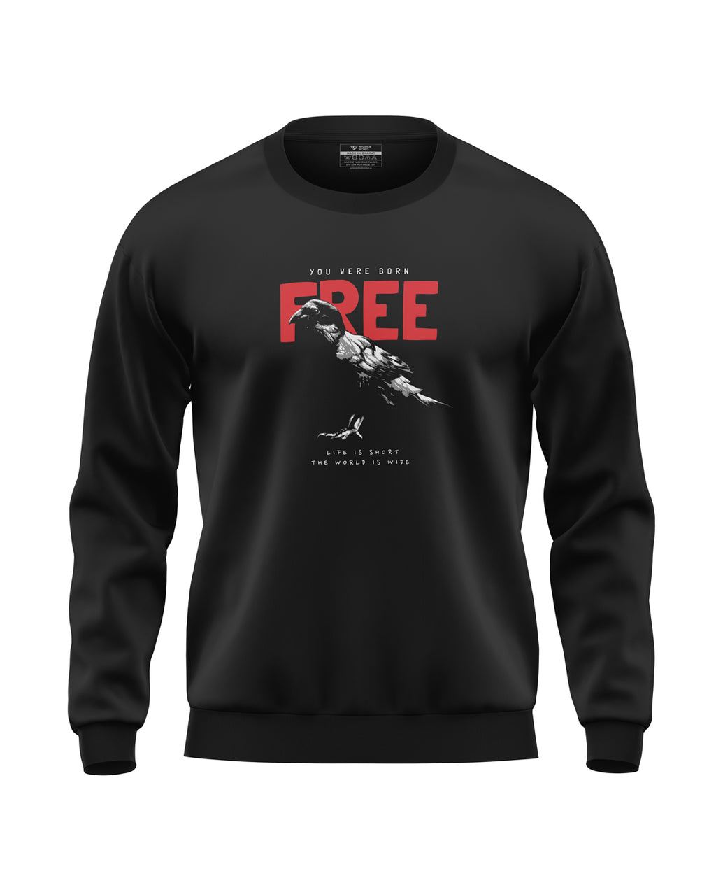 You Are Free Soft Cotton Sweatshirt