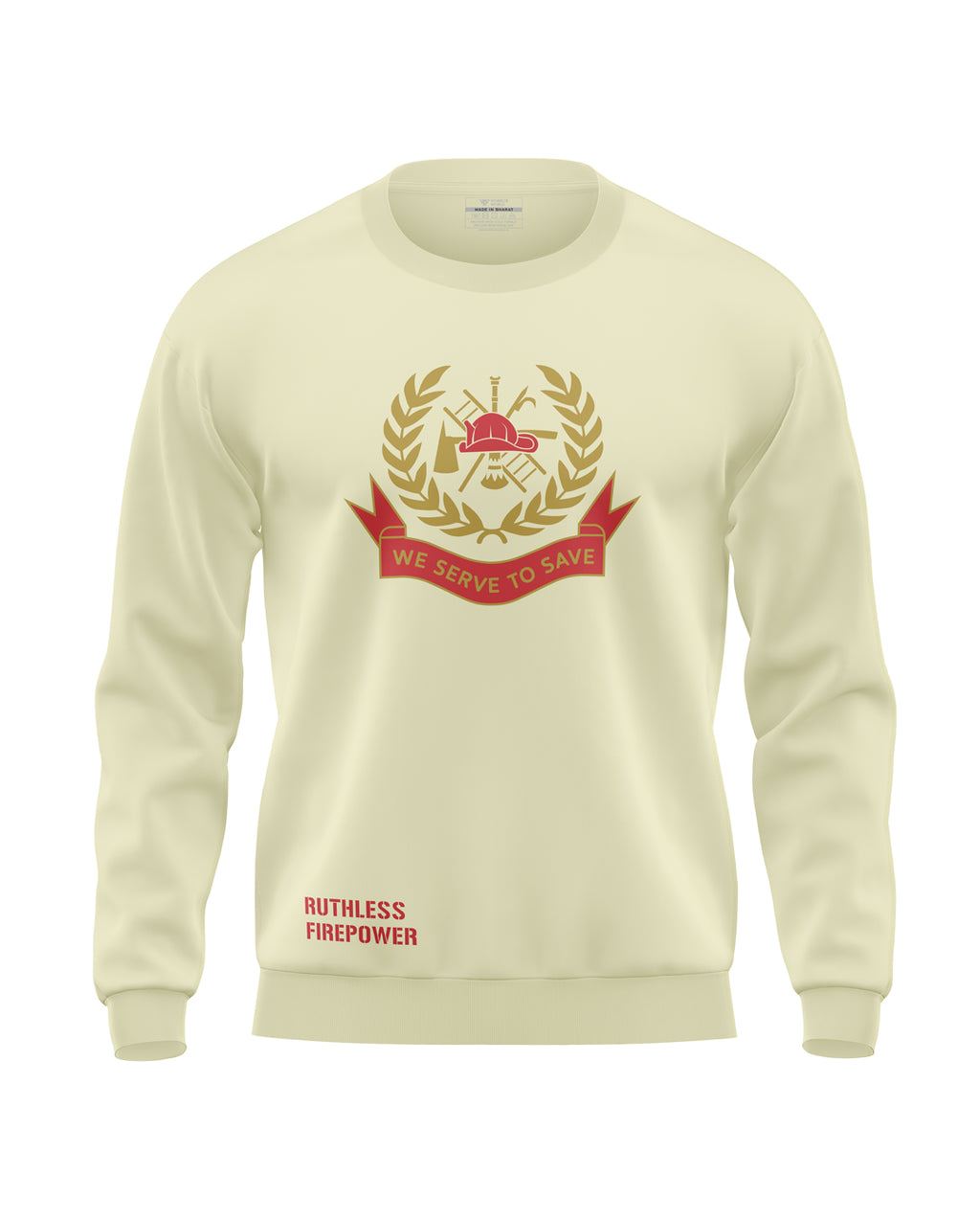 We Serve To Save Soft Cotton Sweatshirt
